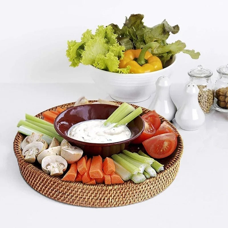 Rectangular Wicker Storage Basket