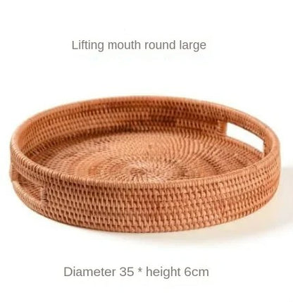 Rectangular Wicker Storage Basket