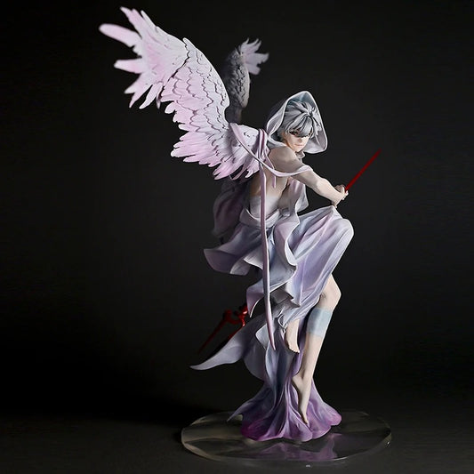 28cm Kaworu Angel Wings Anime Figure