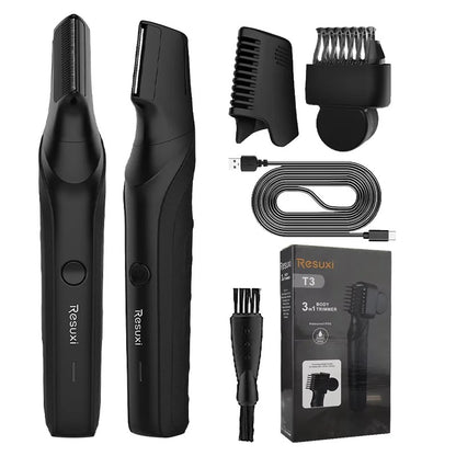 3-in-1 Men's Body Hair Trimmer & Shaver