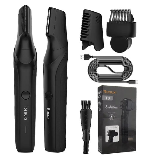 3-in-1 Men's Body Hair Trimmer & Shaver