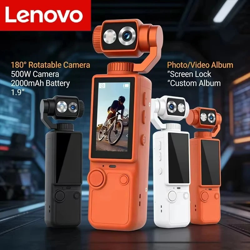 Lenovo 4K HD WiFi Action Camera