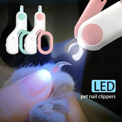 LED Pet Nail Clipper for Dogs & Cats