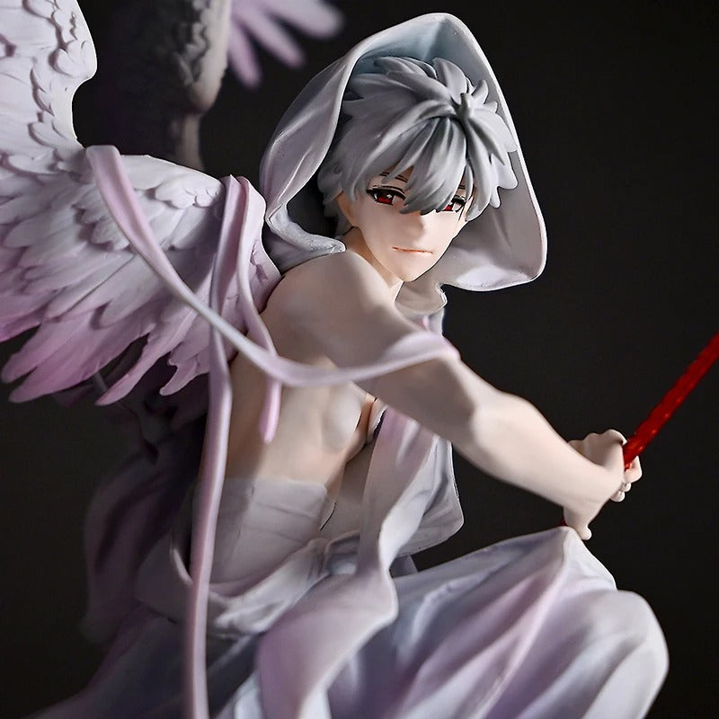 28cm Kaworu Angel Wings Anime Figure