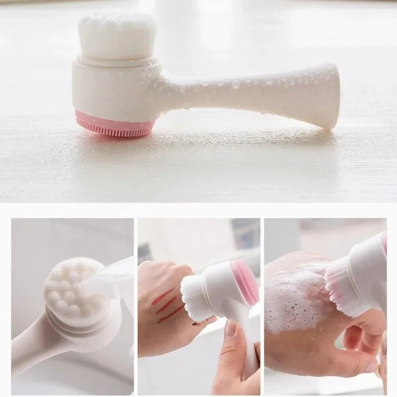 Soft Silicone Face Cleansing & Exfoliating Brush