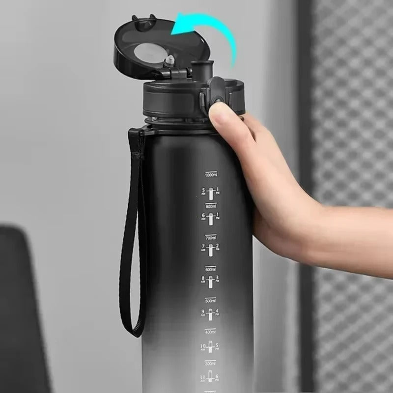 Sports Water Bottle with Leakproof Lid