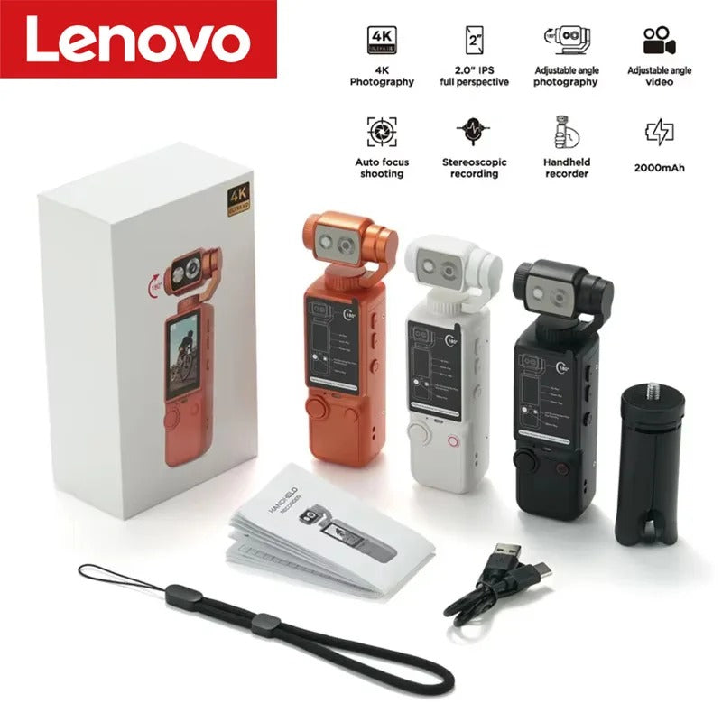 Lenovo 4K HD WiFi Action Camera