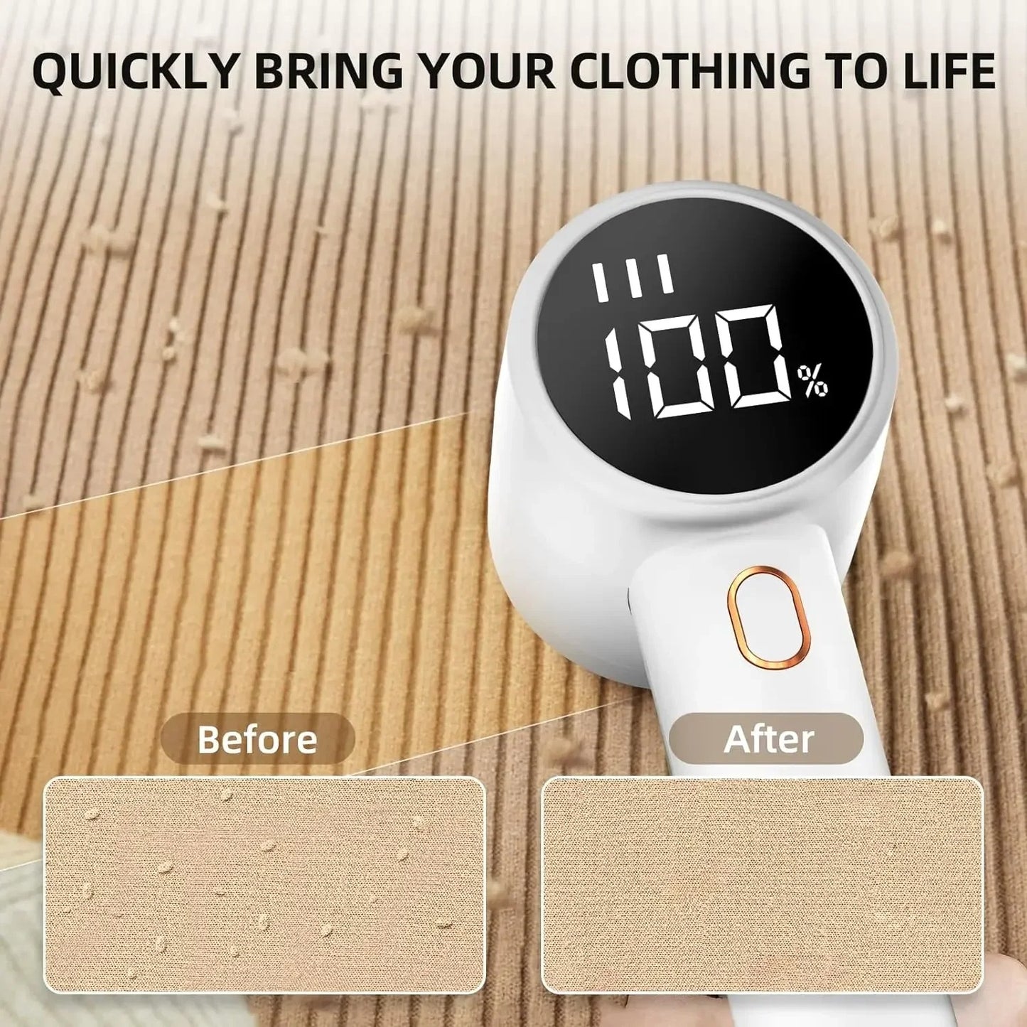 Rechargeable Fabric Shaver & Lint Remover