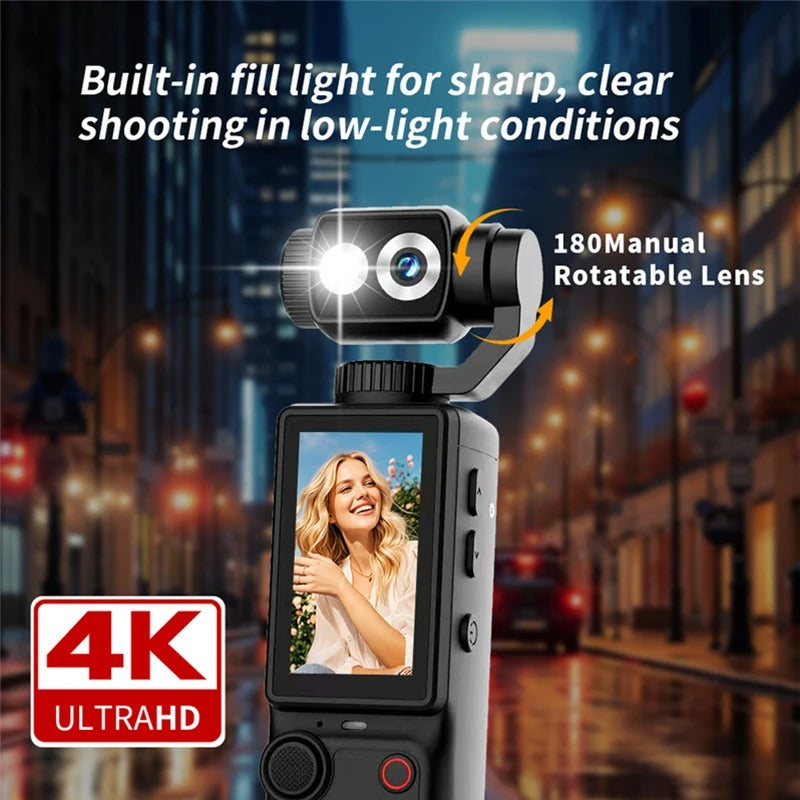 Lenovo 4K HD WiFi Action Camera