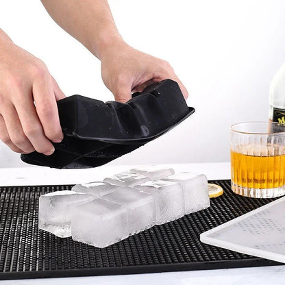 Silicone Ice Cube Tray with Sphere Molds