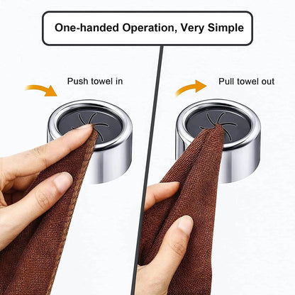 3PCS Kitchen Dish Cloth & Glove Holder Hooks