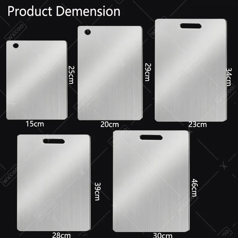 Stainless Steel Kitchen Chopping Board