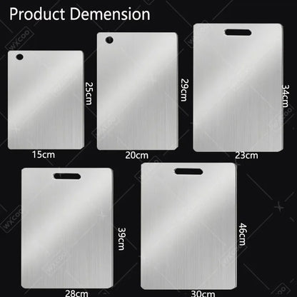 Stainless Steel Kitchen Chopping Board