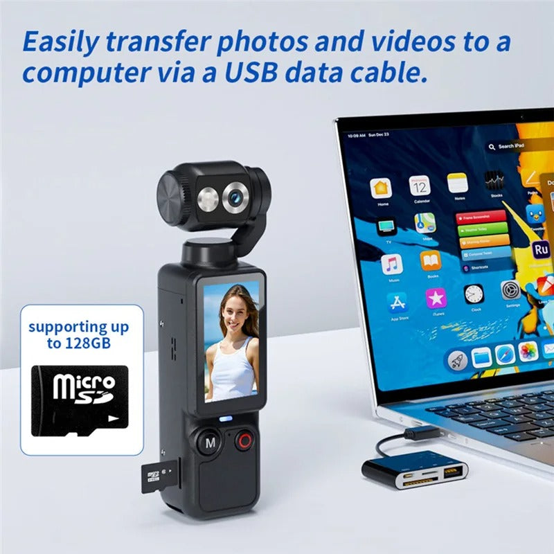 Lenovo 4K HD WiFi Action Camera