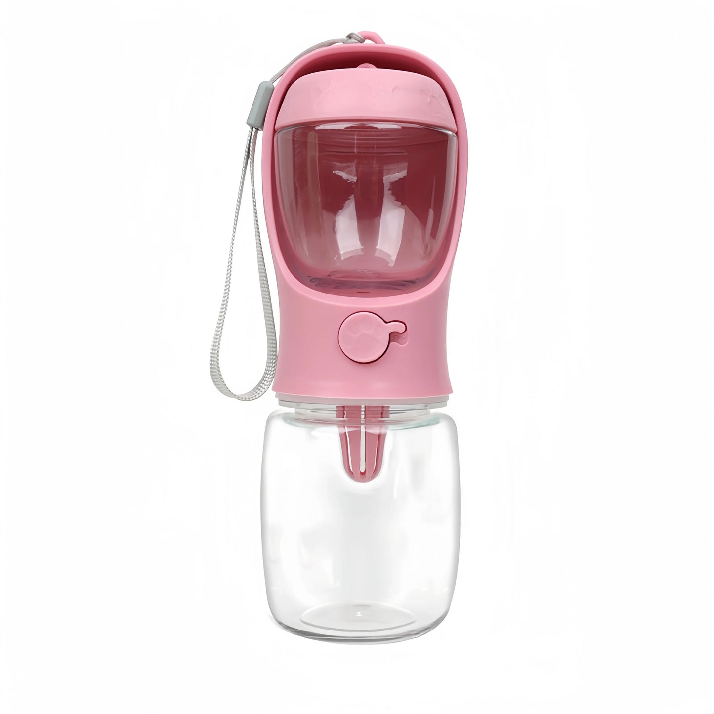 Portable Pet Water Bottle with Food Container