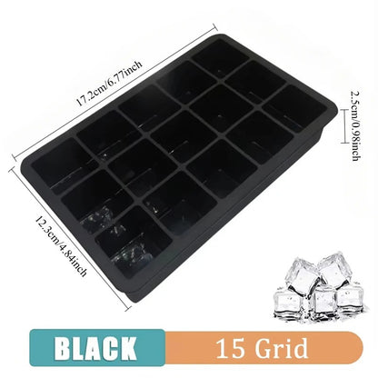 Silicone Ice Cube Tray with Sphere Molds